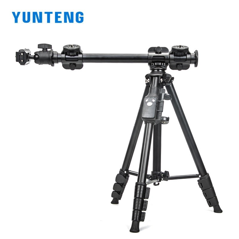 Original YUNTENG Multifunctional Overhead Shot Video Tripod VCT-6109